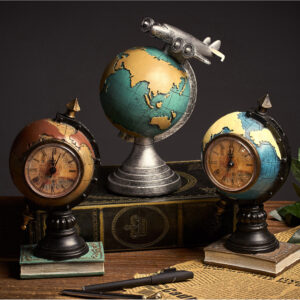 Relógio em Globo Retro